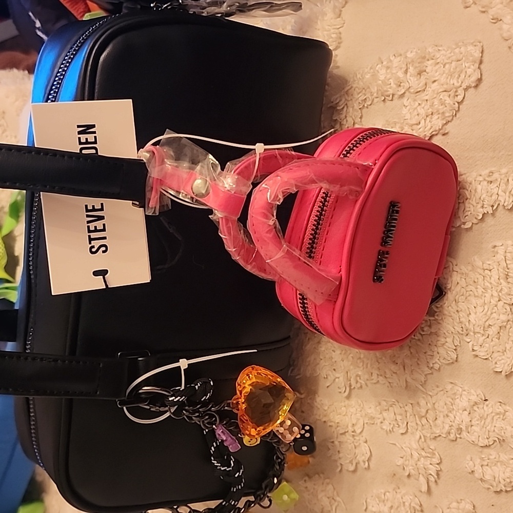 Steve Madden Black Bharlan Bag